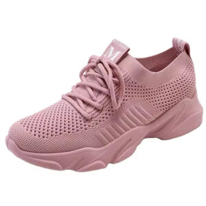 Low price mesh running sneakers comfortable womens ladies shoes women's trendy casual shoes